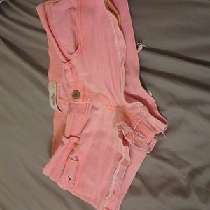 Pink Hollister shorts